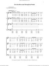 Cover icon of Over the River and Through the Woods sheet music for choir (SATB: soprano, alto, tenor, bass) by Deke Sharon and Anne Raugh, intermediate skill level