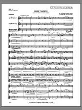 Cover icon of Divertimento (first movement from K439B) (COMPLETE) sheet music for clarinet quartet by Wolfgang Amadeus Mozart and Gordon, classical score, intermediate skill level