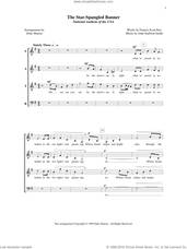 Cover icon of The Star-Spangled Banner sheet music for choir (SATB: soprano, alto, tenor, bass) by Deke Sharon, Anne Raugh, Francis Scott Key and John Stafford Smith, intermediate skill level