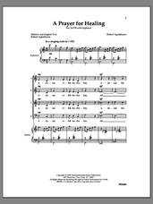 Cover icon of A Prayer for Healing sheet music for choir (SATB: soprano, alto, tenor, bass) by Robert Applebaum, intermediate skill level