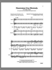 Cover icon of Hazeremos Una Merenda sheet music for choir (2-Part) by Elliot Z. Levine, intermediate duet