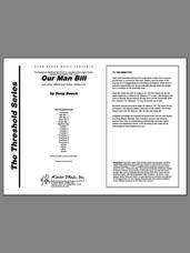 Cover icon of Our Man Bill (COMPLETE) sheet music for jazz band by Doug Beach, intermediate skill level
