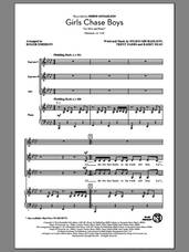Cover icon of Girls Chase Boys sheet music for choir (SSA: soprano, alto) by Ingrid Michaelson, Roger Emerson, Barry Dean and Trent Dabbs, intermediate skill level