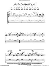 Cover icon of Out Of The Silent Planet sheet music for guitar (tablature) by Iron Maiden, Bruce Dickinson, Janick Gers and Steve Harris, intermediate skill level