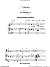 Cover icon of White Light (from Mister Lillibub's Lovely Light Bulbs) sheet music for voice, piano or guitar by Alison Hedger, Linda Morse and Teresa Willford, intermediate skill level