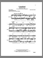 Cover icon of Lamdeini sheet music for choir (2-Part) by Benjie Ellen Schiller, intermediate duet