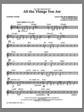 Cover icon of All the Things You Are (complete set of parts) sheet music for orchestra/band by Oscar II Hammerstein, Jack Leonard with Tommy Dorsey Orchestra, Jerome Kern and Mark Hayes, intermediate skill level