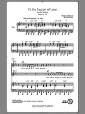 Cover icon of It's The Season Of Love! sheet music for choir (2-Part) by Jill Gallina, intermediate duet
