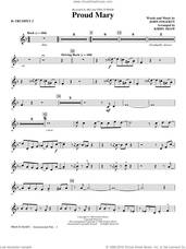 Cover icon of Proud Mary (arr. Kirby Shaw) sheet music for orchestra/band (Bb trumpet 2) by John Fogerty, Creedence Clearwater Revival, Ike & Tina Turner and Kirby Shaw, intermediate skill level