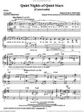 Cover icon of Quiet Nights of Quiet Stars (Corcovado) (complete set of parts) sheet music for orchestra/band (Rhythm) by Antonio Carlos Jobim, Eugene John Lees and Paris Rutherford, intermediate skill level