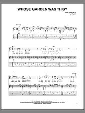 Cover icon of Whose Garden Was This? sheet music for guitar (tablature) by Tom Paxton, intermediate skill level