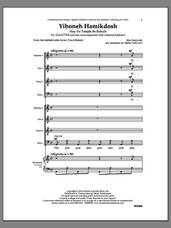 Cover icon of Yiboneh Hamikdosh sheet music for choir (SSAATTBB) by Max Janowski and Jonathan Miller, intermediate skill level
