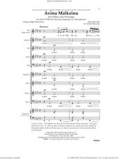 Cover icon of Avinu Malkeinu sheet music for choir (SSAATTBB) by Max Janowski and Patrick Sinozich, intermediate skill level
