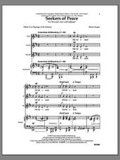Cover icon of Seekers of Peace sheet music for choir (3-Part) by Simon Sargon, intermediate skill level