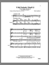 Cover icon of Y'did Nefesh/Dodi Li sheet music for choir (SATB: soprano, alto, tenor, bass) by Robert Applebaum, intermediate skill level