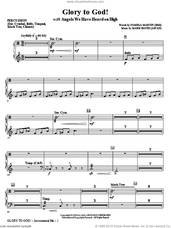 Cover icon of Glory to God! sheet music for orchestra/band (percussion) by Mark Hayes and Pamela Martin, intermediate skill level