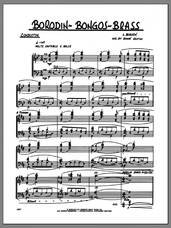 Cover icon of Borodin-Bongos-Brass (COMPLETE) sheet music for jazz band by Sammy Nestico and Alexander Borodin, intermediate skill level