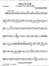Cover icon of Glory to God! sheet music for orchestra/band (contrabass) by Mark Hayes and Pamela Martin, intermediate skill level