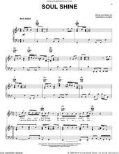 Cover icon of Soul Shine sheet music for voice, piano or guitar by Allman Brothers Band and Warren Haynes, intermediate skill level