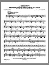 Cover icon of Jersey Boys (Medley), featuring songs of frankie valli and the four seasons sheet music for orchestra/band (electric guitar) by Bob Crewe, Ed Lojeski, The Four Seasons and Bob Gaudio, intermediate skill level