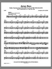 Cover icon of Jersey Boys (Medley), featuring songs of frankie valli and the four seasons sheet music for orchestra/band (bass) by Bob Crewe, Ed Lojeski, The Four Seasons and Bob Gaudio, intermediate skill level