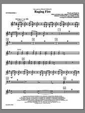 Cover icon of Raging Fire (complete set of parts) sheet music for orchestra/band by Roger Emerson, Derek Fuhrmann, Gregg Wattenberg, Phillip Phillips and Todd Clark, intermediate skill level