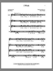 Cover icon of I Wish sheet music for choir (TBB: tenor, bass) by Deke Sharon, Anne Raugh and Stevie Wonder, intermediate skill level