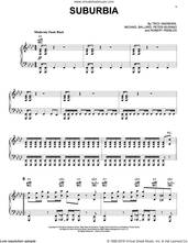 Cover icon of Suburbia sheet music for voice, piano or guitar by Trombone Shorty, Michael Ballard, Peter Murano, Robert Peebles and Troy Andrews, intermediate skill level