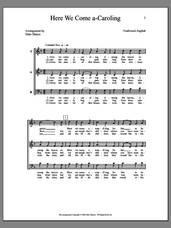 Cover icon of Here We Come A-Caroling sheet music for choir (SAB: soprano, alto, bass) by Deke Sharon and Anne Raugh, intermediate skill level