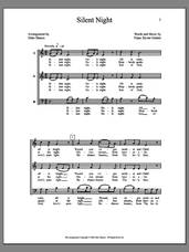 Cover icon of Silent Night sheet music for choir (SAB: soprano, alto, bass) by Deke Sharon, Anne Raugh and Franz Xavier Gruber, intermediate skill level