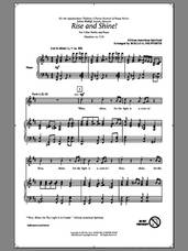 Cover icon of 'Rise And Shine! sheet music for choir (3-Part Treble) by Rollo Dilworth and Miscellaneous, intermediate skill level