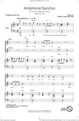 Cover icon of Antiphonal Sanctus sheet music for choir (2-Part) by Cristi Cary Miller, intermediate duet