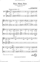 Cover icon of Run, Mary, Run sheet music for choir (SATB: soprano, alto, tenor, bass) by Brian Tate, intermediate skill level