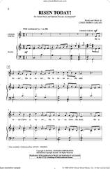 Cover icon of Risen Today! sheet music for choir (Unison) by Cindy Berry, intermediate skill level