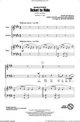 Cover icon of Ticket To Ride sheet music for choir (TB: tenor, bass) by Paul McCartney, Roger Emerson, The Beatles and John Lennon, intermediate skill level
