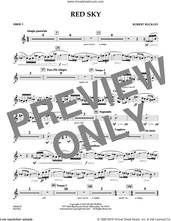 Cover icon of Red Sky (Digital Only) sheet music for concert band (oboe 2) by Robert Buckley, intermediate skill level