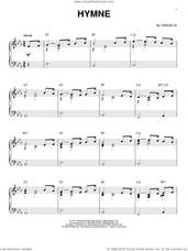 Cover icon of Hymne sheet music for piano solo by Vangelis, intermediate skill level