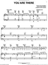 Cover icon of You Are There sheet music for voice, piano or guitar by Dave Frishberg, Michael Feinstein and Johnny Mandel, intermediate skill level