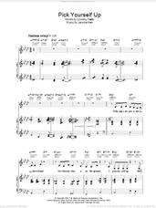Cover icon of Pick Yourself Up sheet music for voice, piano or guitar by Diana Krall, Dorothy Fields and Jerome Kern, intermediate skill level