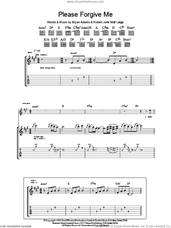 Cover icon of Please Forgive Me sheet music for guitar (tablature) by Bryan Adams and Robert John Lange, intermediate skill level