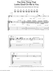 Cover icon of The Only Thing That Looks Good On Me Is You sheet music for guitar (tablature) by Bryan Adams and Robert John Lange, intermediate skill level