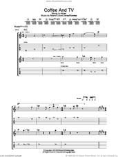 Cover icon of Coffee and TV sheet music for guitar (tablature) by Blur, Alex James, Damon Albarn, David Rowntree and Graham Coxon, intermediate skill level