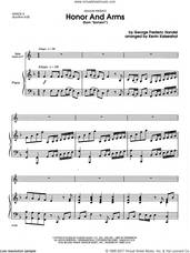 Cover icon of Honor And Arms (from Samson) (complete set of parts) sheet music for horn and piano by George Frideric Handel and Kevin Kaisershot, intermediate skill level