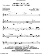 Cover icon of Come Behold the Wondrous Mystery (complete set of parts) sheet music for orchestra/band by James Koerts, Matt Boswell, Matt Papa and Michael Bleecker, intermediate skill level