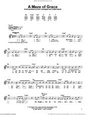 Cover icon of A Maze Of Grace sheet music for guitar solo (chords) by Avalon, Charlie Peacock and Grant Cunningham, easy guitar (chords)