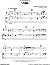 Cover icon of Gone sheet music for voice, piano or guitar by Lianne La Havas, Lianne Barnes and Matthew Hales, intermediate skill level