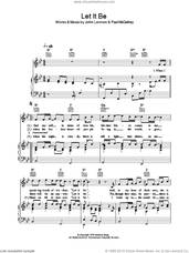 Cover icon of Let It Be sheet music for voice, piano or guitar by Journey South, The Beatles, John Lennon and Paul McCartney, intermediate skill level