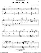 Cover icon of Home Stretch sheet music for piano solo by LeRoy Anderson, classical score, intermediate skill level