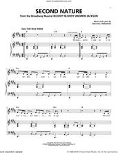 Cover icon of Second Nature sheet music for voice and piano by Michael Friedman, intermediate skill level