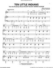 Cover icon of Ten Little Indians sheet music for voice and piano by Michael Friedman, intermediate skill level
